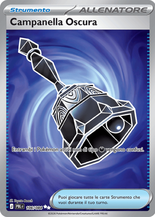 Pokémon Campanella Oscura 106/084 Buio Pesto ITA