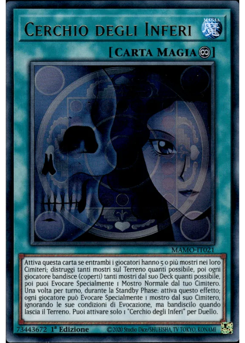 Yu-Gi-Oh! Cerchio degli Inferi MAMO 021 I Magnifici Monstri ITA