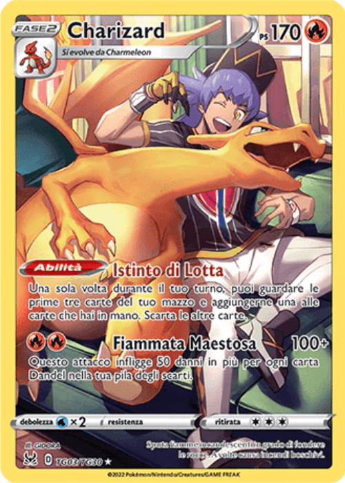Pokémon Charizard TG03/TG30 Origine Perduta ITA
