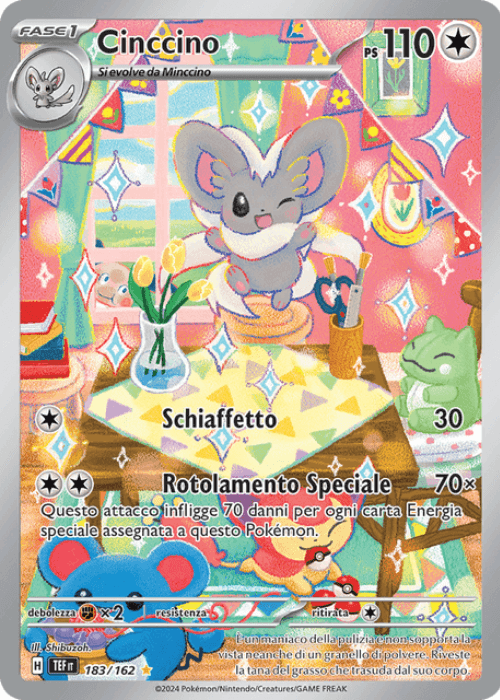 Pokémon Cinccino 183/162 Cronoforze ITA