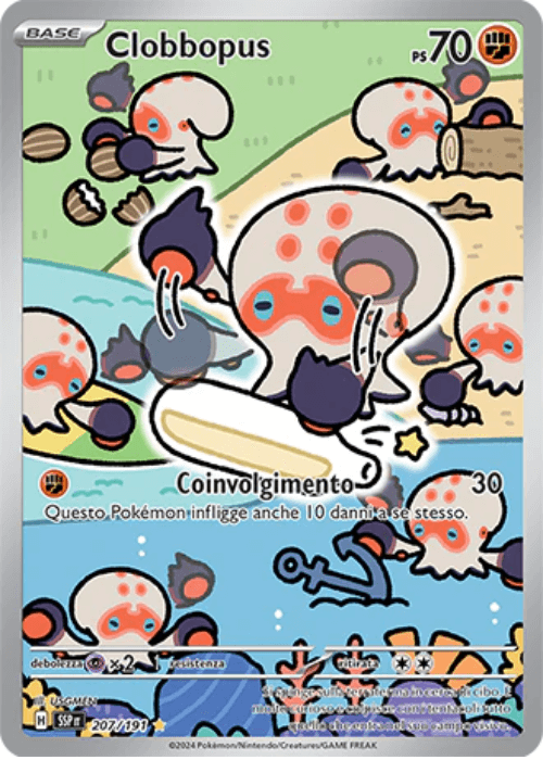 Pokémon Clobbopus 207/191 Scintille Folgoranti ITA
