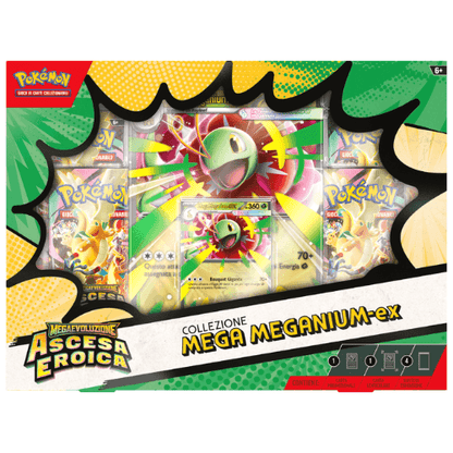 Pokémon Collezione Mega Meganium ex Ascesa Eroica ITA