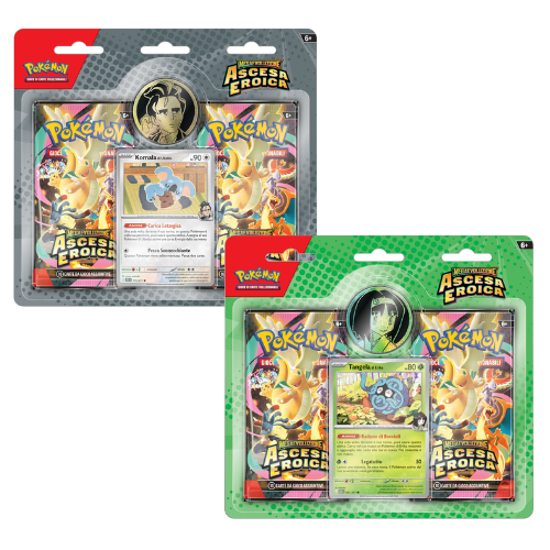 Pokémon Bundle Collezione Erika e Ubaldo Ascesa Eroica ITA