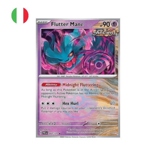 Pokémon Crinealato 043/131 Reverse Masterball Evoluzioni Prismatiche ITA