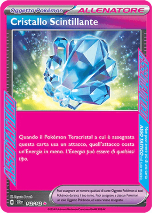 Pokémon Cristallo Scintillante 142/142 Corona Astrale ITA