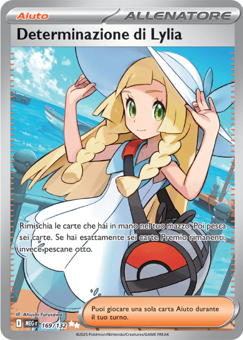 Pokémon Determinazione di Lylia 169/132 Megaevoluzione ITA