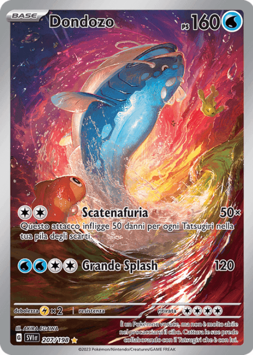 Pokémon Dondozo 207/198 Scarlatto & Violetto ITA
