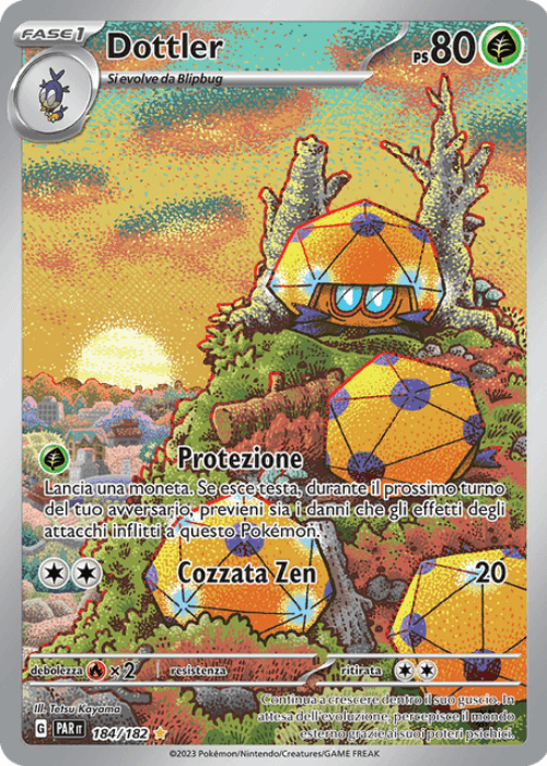 Pokémon Dottler 184/182 Paradosso Temporale ITA