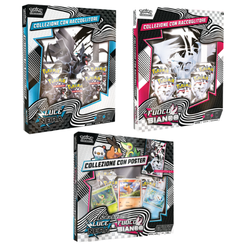 Bundle Pokémon Scarlatto e Violetto Luce Nera & Fuoco Bianco