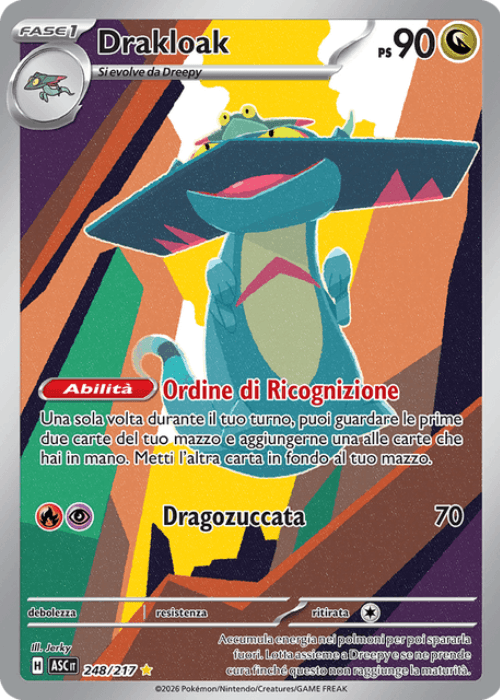 Pokémon Drakloak 248/217 Ascesa Eroica ITA
