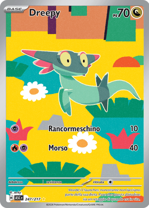 Pokémon Dreepy 247/217 Ascesa Eroica ITA