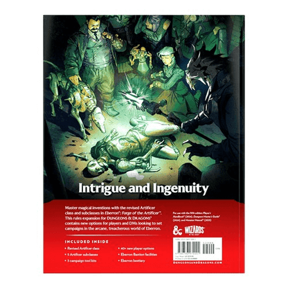 Dungeons & Dragons RPG Eberron Forge of the Artificer ENG