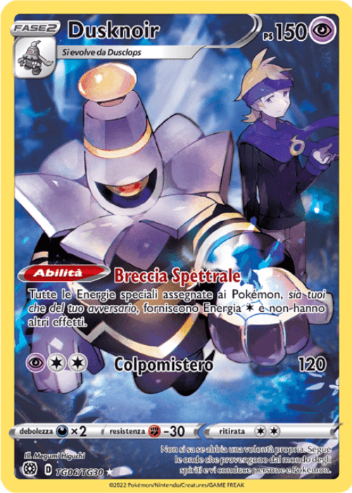 Pokémon Dusknoir TG06/TG30 Astri Lucenti ITA
