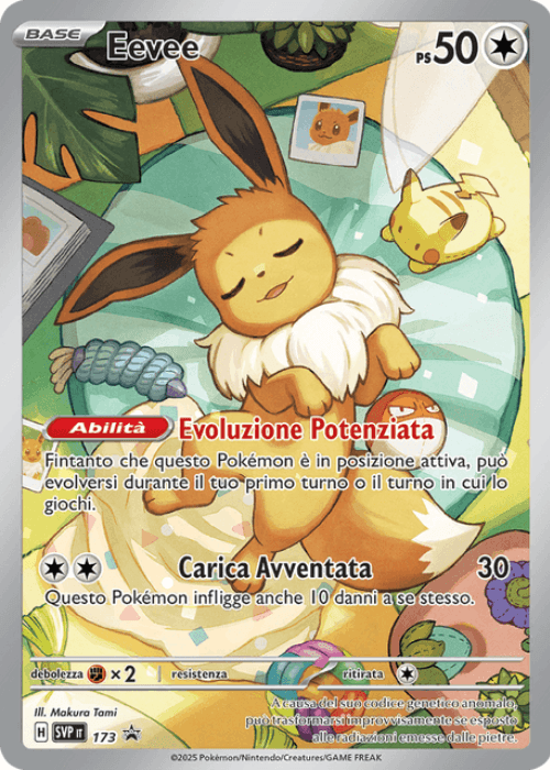 Pokémon Eevee 173 Promo Scarlatto & Violetto ITA