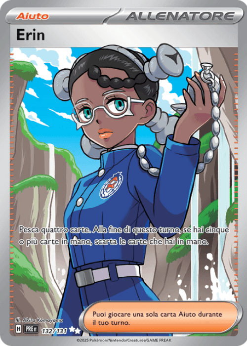 Pokémon Erin 132/131 Evoluzioni Prismatiche ITA