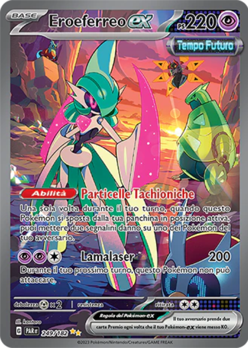 Pokémon Eroeferreo ex 249/182 Paradosso Temporale ITA