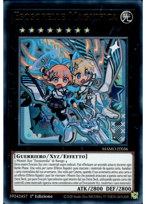 Yu-Gi-Oh! Esosorelle Magnifica MAMO 036 I Magnifici Monstri ITA