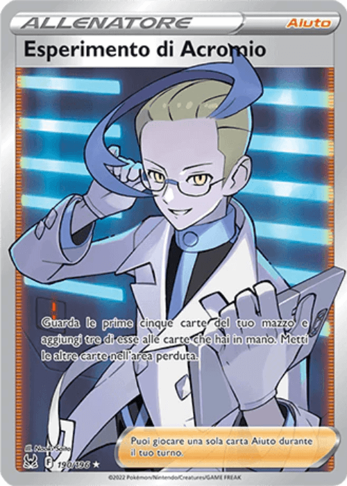 Pokémon Esperimento di Acromio 190/196 Origine Perduta ITA