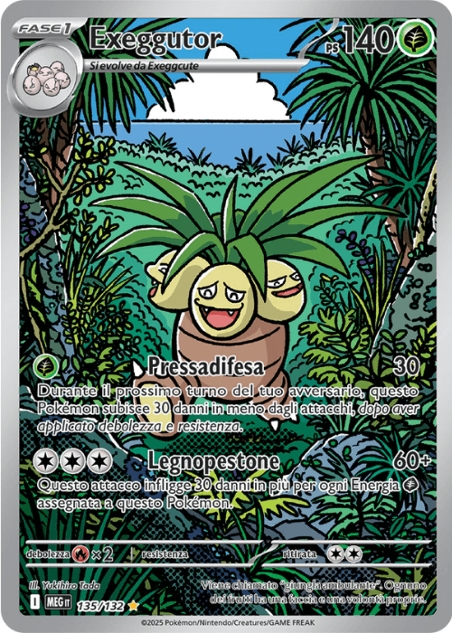 Pokémon Exeggutor 135/132 Megaevoluzione ITA