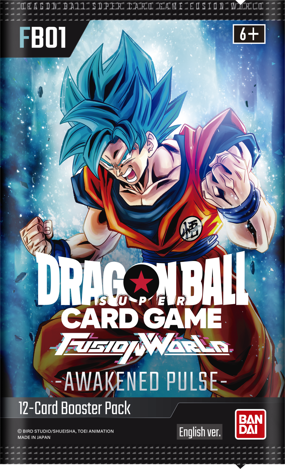 Dragon Ball Super Card Game Fusion World 01 Box FB-01 ENG