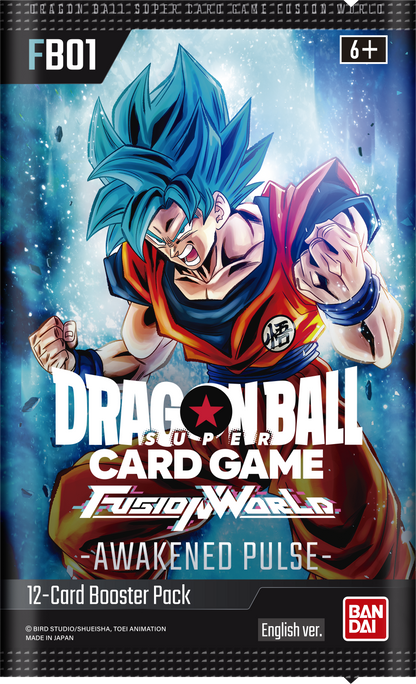 Dragon Ball Super Card Game Fusion World 01 Box FB-01 ENG