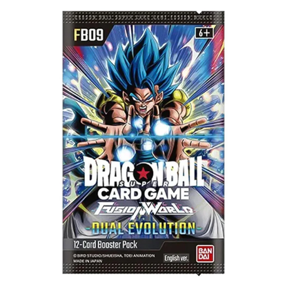 Dragon Ball Card Game Dual Evolution Booster FB09 Box 24 Buste ENG