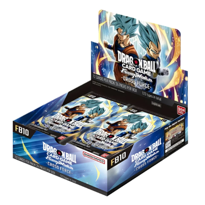 Dragon Ball Card Game Cross Force Booster FB10 Box 24 Buste ENG