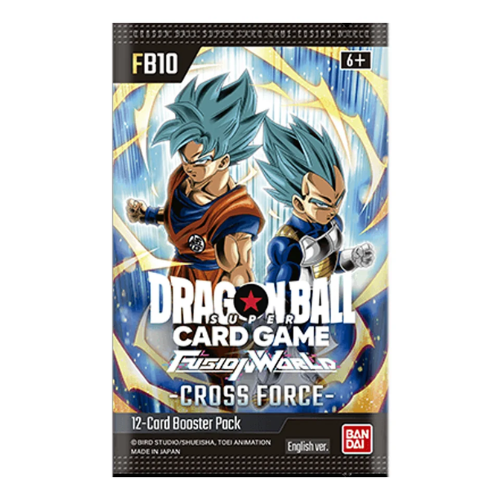 Dragon Ball Card Game Cross Force Booster FB10 Box 24 Buste ENG