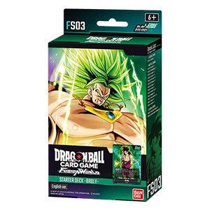 Bundle Dragon Ball Fusion World Starter Deck Set FS01-FS02-FS03-FS05 ENG