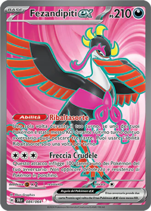 Pokémon Fezandipiti ex 084/064 Segreto Fiabesco ITA