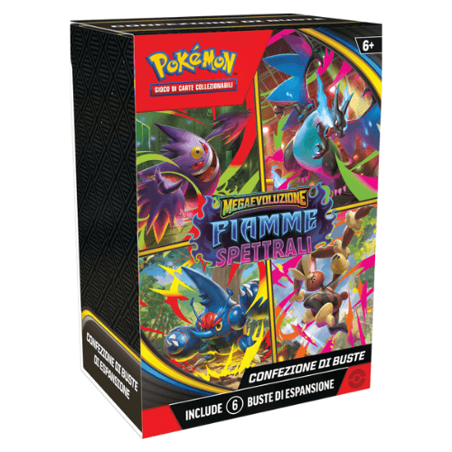 Pokemon Fiamme Spettrali Bundle 6 buste ITA