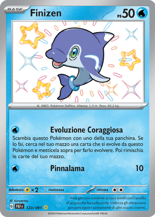 Pokémon Finizen 123/091 Destino di Paldea ITA