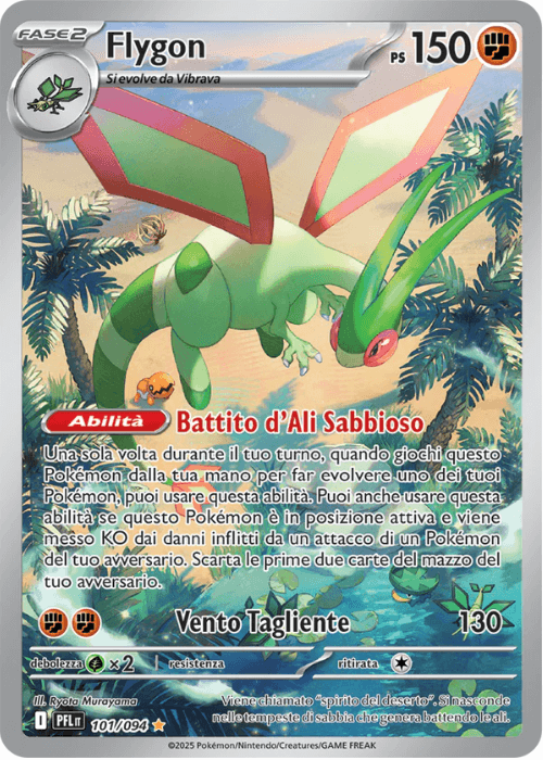 Pokémon Flygon 101/094 Fiamme Spettrali ITA
