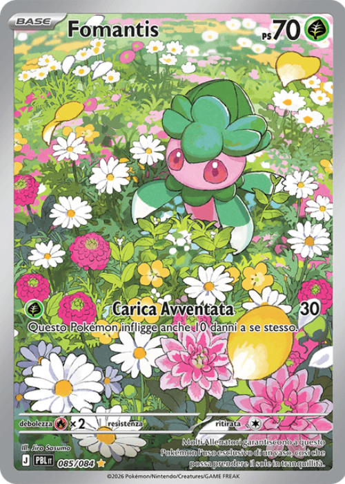 Pokémon Fomantis 085/084 Buio Pesto ITA