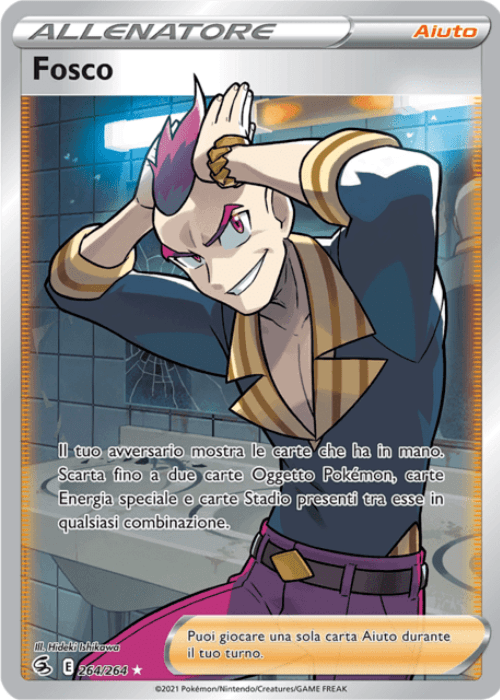 Pokémon Fosco 264/264 Colpo Fusione ITA