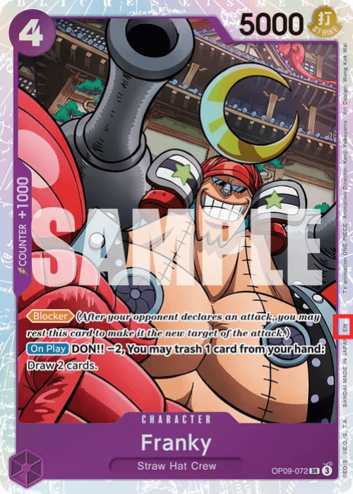One Piece Franky Super Rare Reprint PRB02 ENG