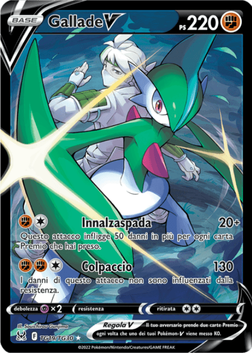Pokémon Gallade V TG19/TG30 Origine Perduta ITA