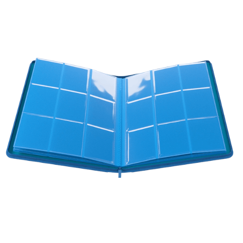 Gamegenic Zip-Up Album 9 Tasche Blu