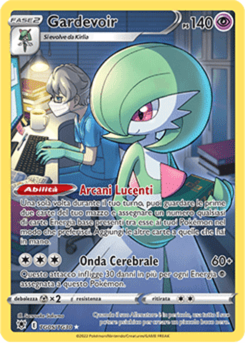 Pokémon Gardevoir TG05/TG30 Lucentezza Siderale ITA