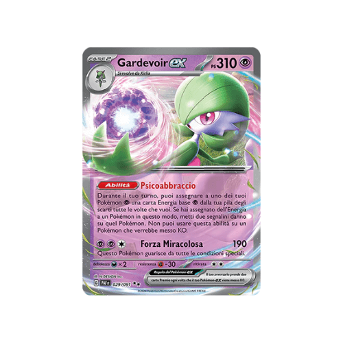 Pokémon Gardevoir ex 029/91 Destino di Paldea ITA