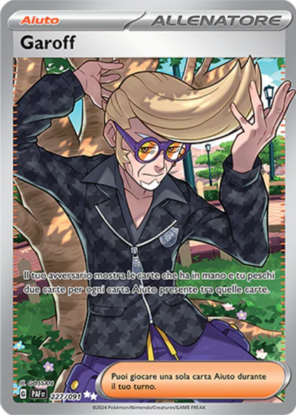 Pokémon Garoff 227/91 Destino di Paldea ITA