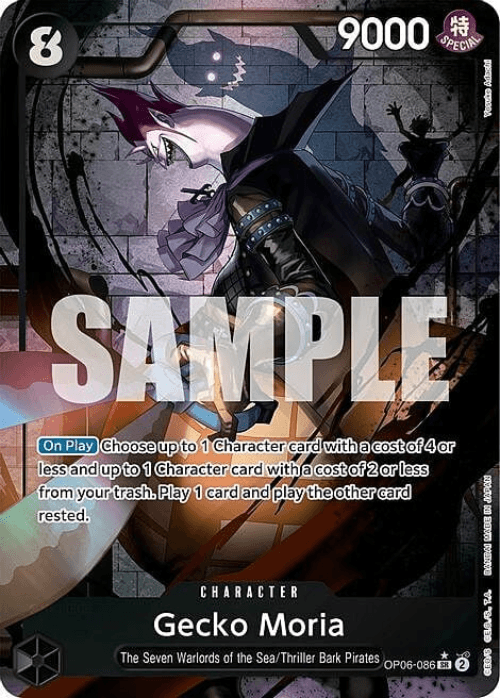 One Piece Gecko Moria Alternate Art OP06-086 ENG