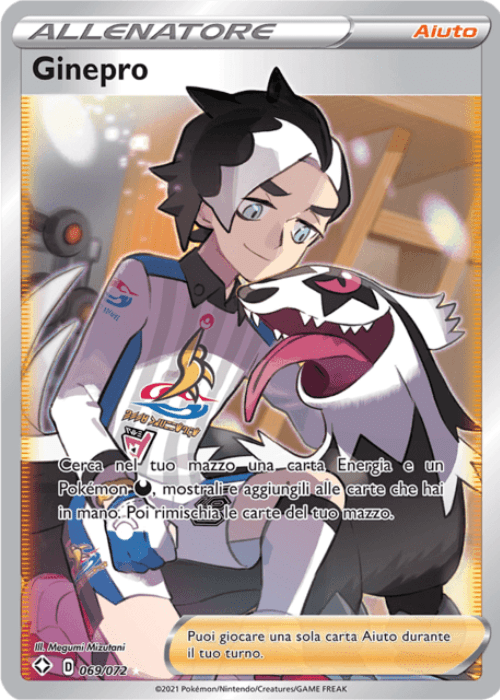 Pokémon Ginepro 069/072 Destino Splendente ITA
