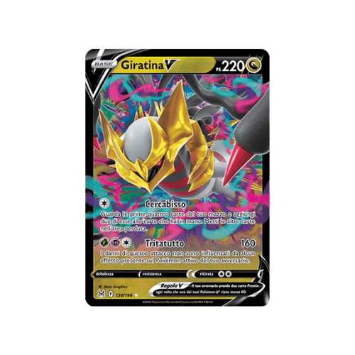 Pokémon Giratina V 130/196 Origine Perduta ITA