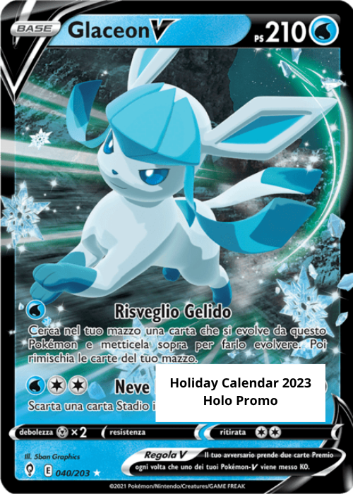 Pokémon Glaceon V 040/203 Evoluzioni Eteree ITA