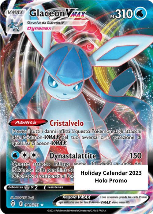 Pokémon Glaceon VMAX 041/203 Evoluzioni Eteree ITA
