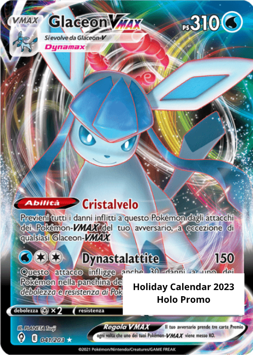Pokémon Glaceon VMAX 041/203 Evoluzioni Eteree ITA