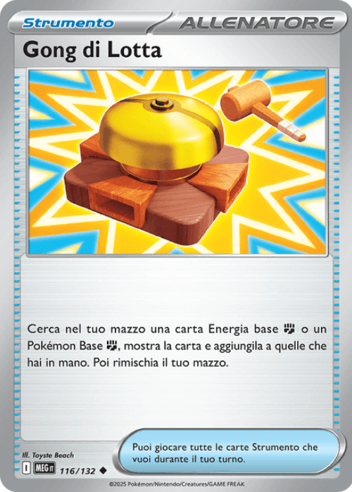 Pokémon Gong di Lotta 116/132 Megaevoluzione ITA