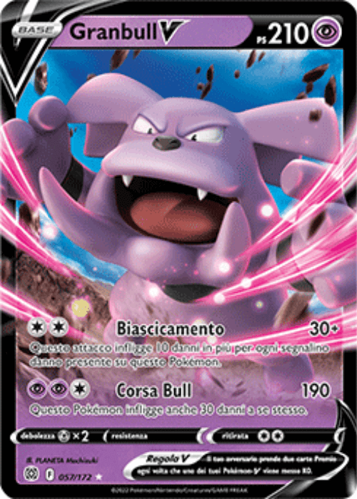 Pokémon Granbull V 057/172 Astri Lucenti ITA