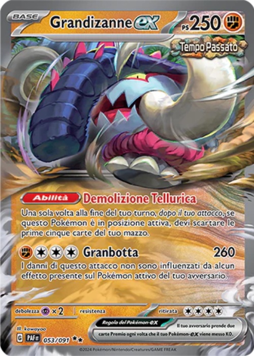 Pokémon Grandizanne ex 053/091 Destino di Paldea ITA
